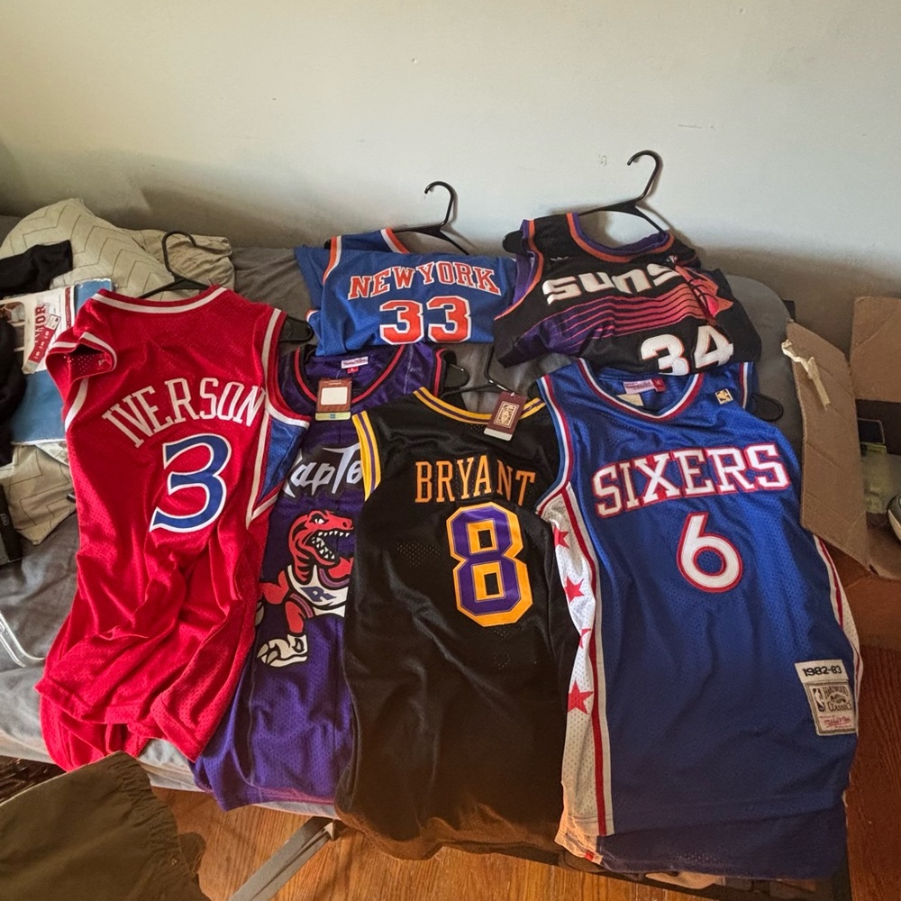 6 NBA Jerseys